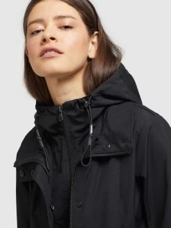 Khujo Parkas Tussenparka FELINA Dames Zwart -Mode kledingwinkel f79c2c4ee8715c7b9d26ae70cb954b4d