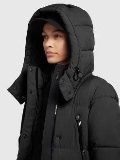 Khujo Tussenmantels Tussenmantel Melona Dames Zwart -Mode kledingwinkel f8492d573af5063dfd90c83a7c4fa3bf