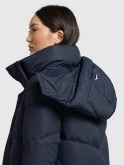 Khujo Wintermantels Wintermantel Torino 3 Dames Donkerblauw -Mode kledingwinkel f8850677c34c6a7638ed9636ab84dd20