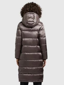 Khujo Wintermantels Wintermantel Julina Dames Taupe -Mode kledingwinkel f99ce2933aa6f88918b2a040a51d880f