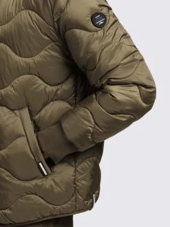 Khujo Tussenjassen Tussenjas Picco Heren Olijfgroen -Mode kledingwinkel faab0acd46086f43ec99f0a03b4eae14