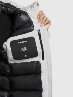 Khujo Winterjassen Winterjas Viona 3 Dames Lichtgrijs -Mode kledingwinkel fcc09a190d23d3db1439cfa864877911