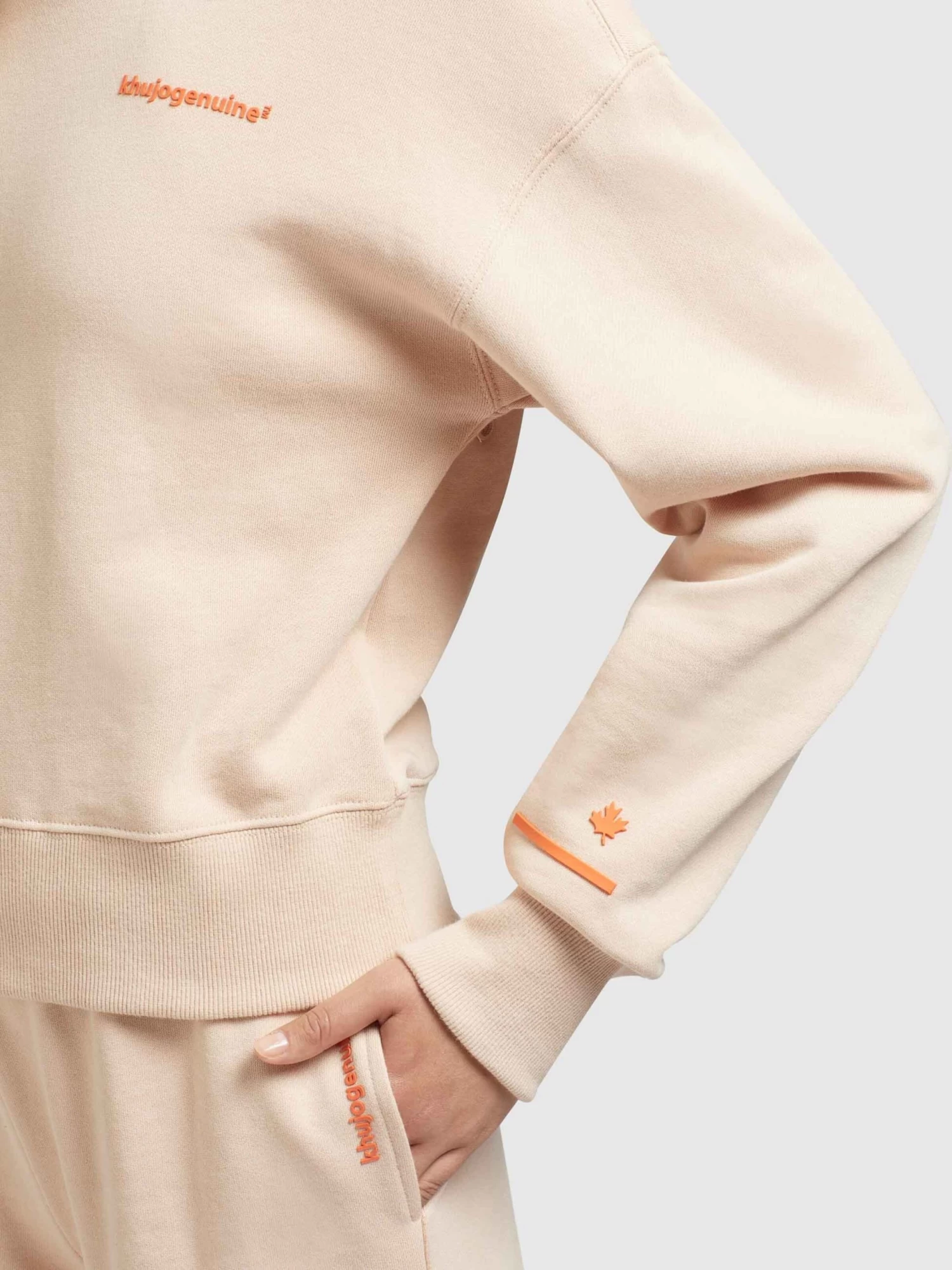 Khujo Longsleeves Shirt Dalia Dames Abrikoos 7 Khujo Longsleeves Shirt Dalia Dames Abrikoos - Afbeelding 7